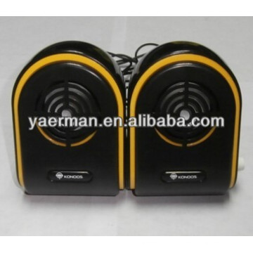 pc speakers 2.0,top sale with compatible usb/fm mini speaker